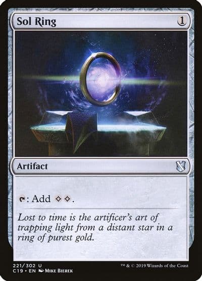 Sol Ring Commander 2019 Magic card