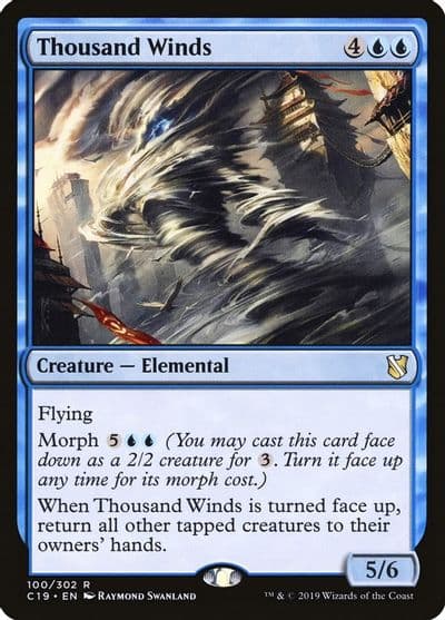 Thousand Winds Commander 2019 Magic card