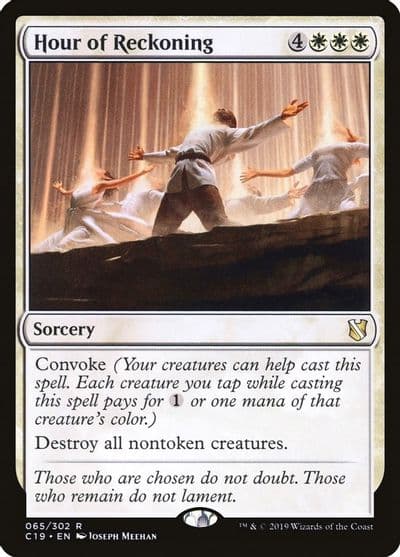Hour of Reckoning Commander 2019 Magic card