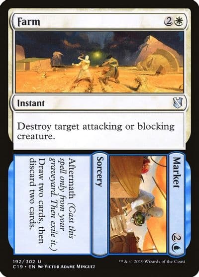 Farm Market Commander 2019 Magic card