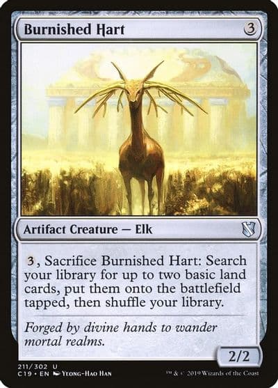 Burnished Hart Commander 2019 Magic card