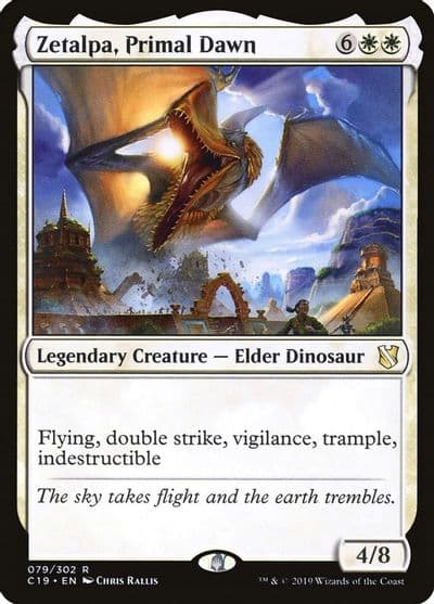 Zetalpa Primal Dawn Commander 2019 Magic card