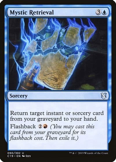 Mystic Retrieval Commander 2019 Magic card