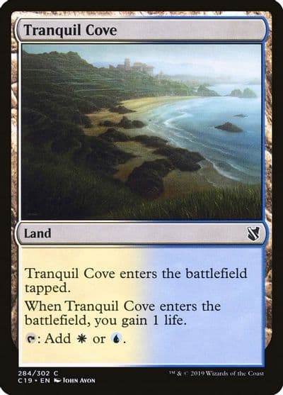 Tranquil Cove Commander 2019 Magic card