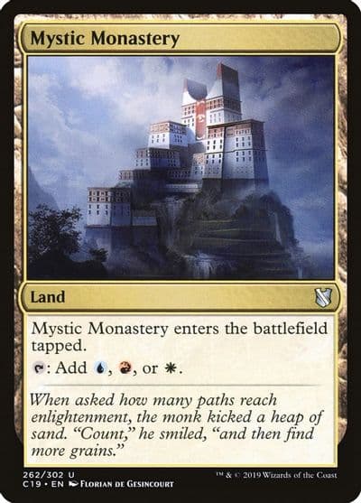 Mystic Monastery Commander 2019 Magic card