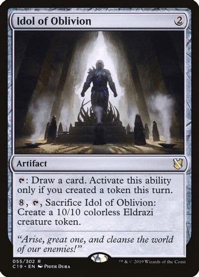 Idol of Oblivion Commander 2019 Magic card