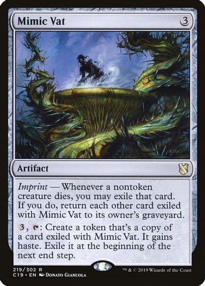 Mimic Vat Commander 2019 Magic card