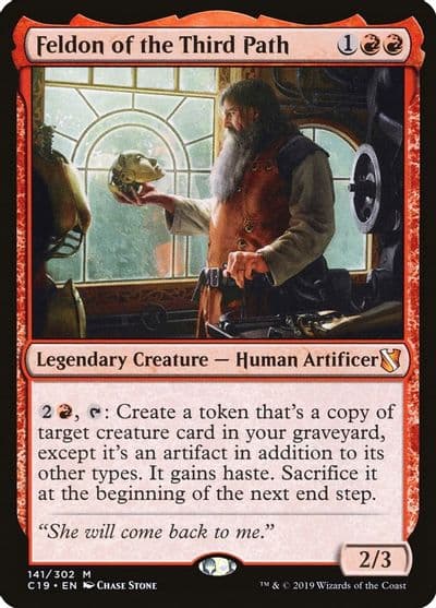 Feldon of the Third Path Commander 2019 Magic card