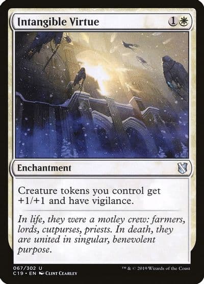 Intangible Virtue Commander 2019 Magic card