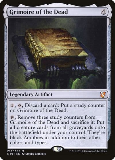 Grimoire of the Dead Commander 2019 Magic card
