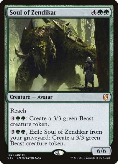 Soul of Zendikar Commander 2019 Magic card