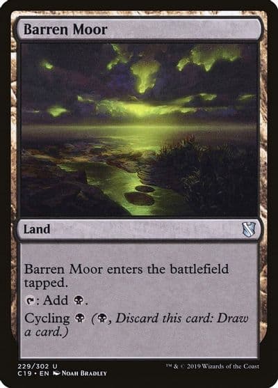 Barren Moor Commander 2019 Magic card