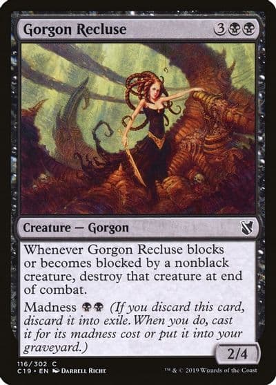Gorgon Recluse Commander 2019 Magic card