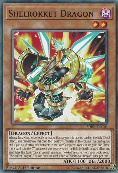 Shelrokket Dragon Structure Deck: Rokket Revolt Yu-Gi-Oh! card