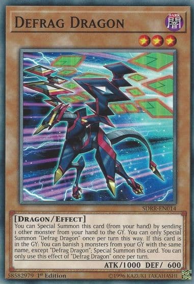Defrag Dragon Structure Deck: Rokket Revolt Yu-Gi-Oh! card