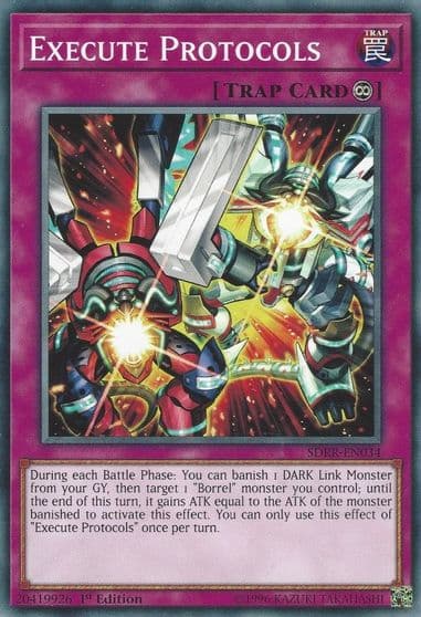 Execute Protocols Structure Deck: Rokket Revolt Yu-Gi-Oh! card