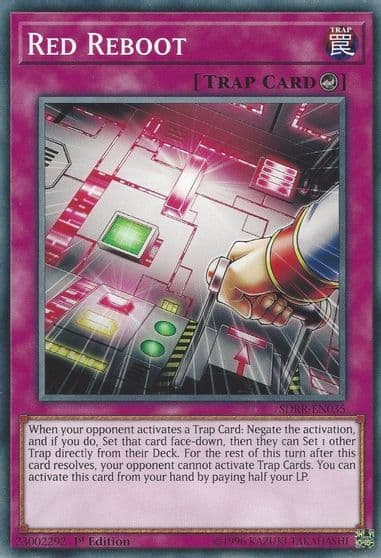 Red Reboot Structure Deck: Rokket Revolt Yu-Gi-Oh! card