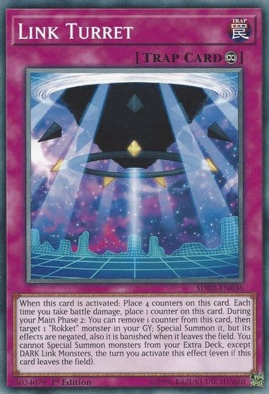 Link Turret Structure Deck: Rokket Revolt Yu-Gi-Oh! card