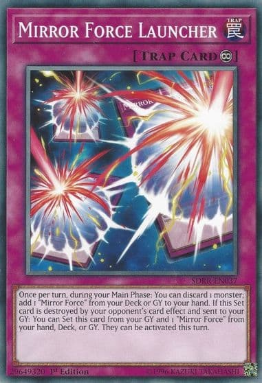 Mirror Force Launcher Structure Deck: Rokket Revolt Yu-Gi-Oh! card