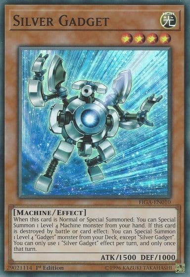 Silver Gadget Fists of the Gadgets Yu-Gi-Oh! card