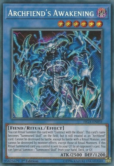 Archfiends Awakening Fists of the Gadgets Yu-Gi-Oh! card