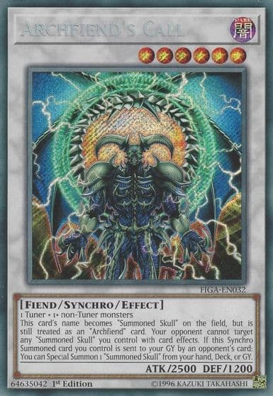 Archfiends Call Fists of the Gadgets Yu-Gi-Oh! card