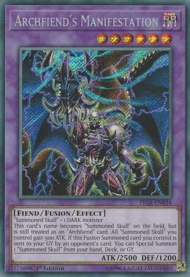 Archfiends Manifestation Fists of the Gadgets Yu-Gi-Oh! card