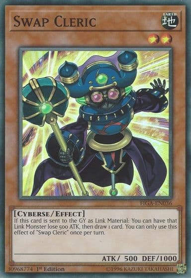 Swap Cleric Fists of the Gadgets Yu-Gi-Oh! card