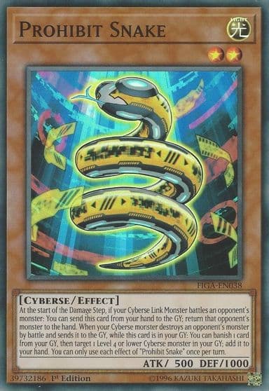 Prohibit Snake Fists of the Gadgets Yu-Gi-Oh! card