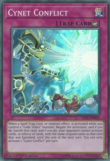 Cynet Conflict Fists of the Gadgets Yu-Gi-Oh! card