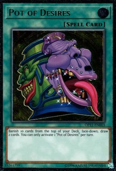 Pot of Desires UTR OTS Tournament Pack 11 Yu-Gi-Oh! card