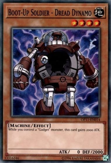 Boot Up Soldier Dread Dynamo OTS Tournament Pack 11 Yu-Gi-Oh! card