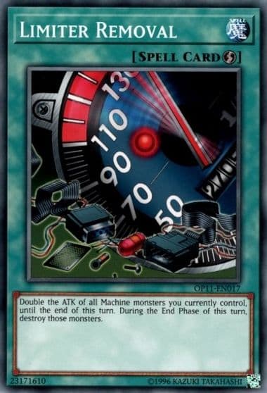 Limiter Removal OTS Tournament Pack 11 Yu-Gi-Oh! card