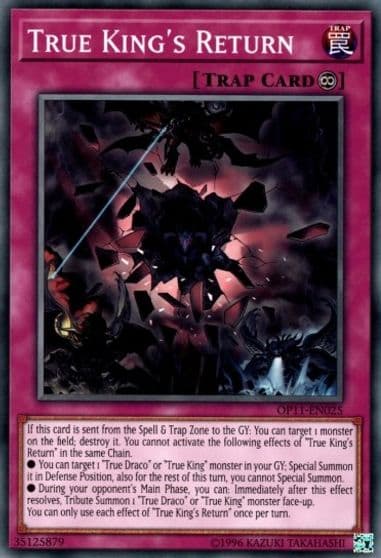 True Kings Return OTS Tournament Pack 11 Yu-Gi-Oh! card
