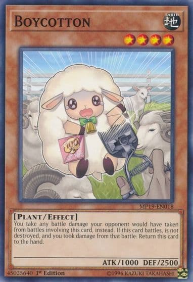 Boycotton 2019 Gold Sarcophagus Tin Mega Pack Yu-Gi-Oh! card