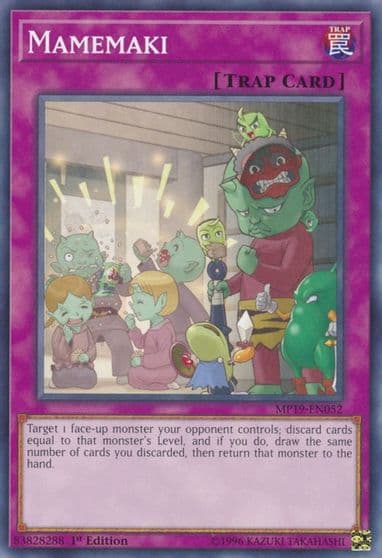 Mamemaki 2019 Gold Sarcophagus Tin Mega Pack Yu-Gi-Oh! card