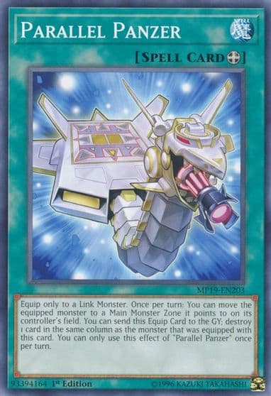 Parallel Panzer 2019 Gold Sarcophagus Tin Mega Pack Yu-Gi-Oh! card