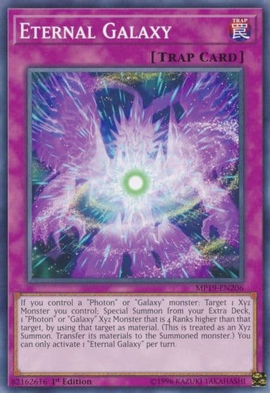Eternal Galaxy 2019 Gold Sarcophagus Tin Mega Pack Yu-Gi-Oh! card