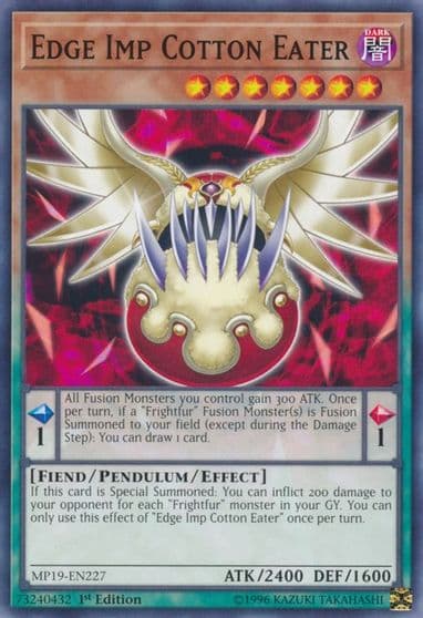 Edge Imp Cotton Eater 2019 Gold Sarcophagus Tin Mega Pack Yu-Gi-Oh! card