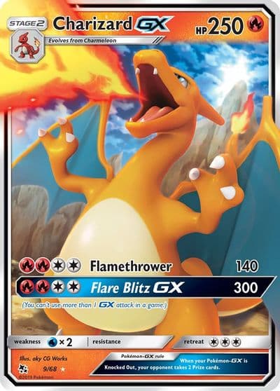 Charizard GX (#60 Charizard Stamped) Battle Academy Pokemon card