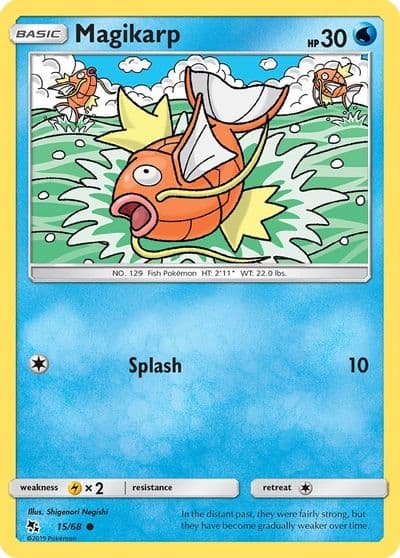 Magikarp Hidden Fates Pokemon card