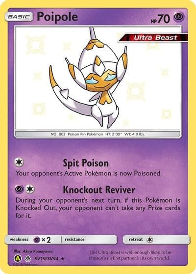 Poipole Hidden Fates: Shiny Vault Pokemon card
