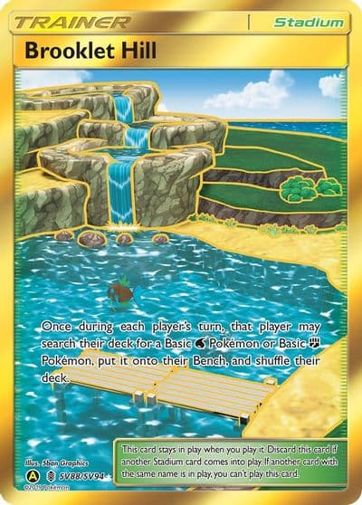 Brooklet Hill Hidden Fates: Shiny Vault Pokemon card