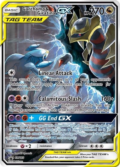 Garchomp & Giratina GX - SM193 SM Promos Pokemon card