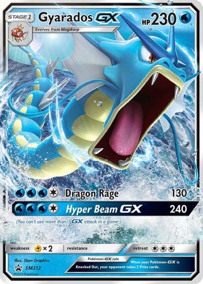 Gyarados GX - SM212 SM Promos Pokemon card
