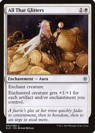 All That Glitters Throne of Eldraine Magic card