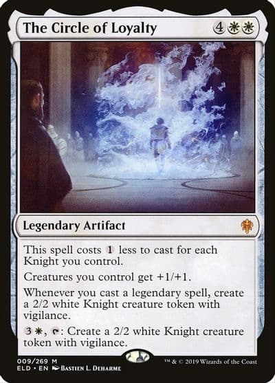 The Circle of Loyalty Throne of Eldraine Magic card