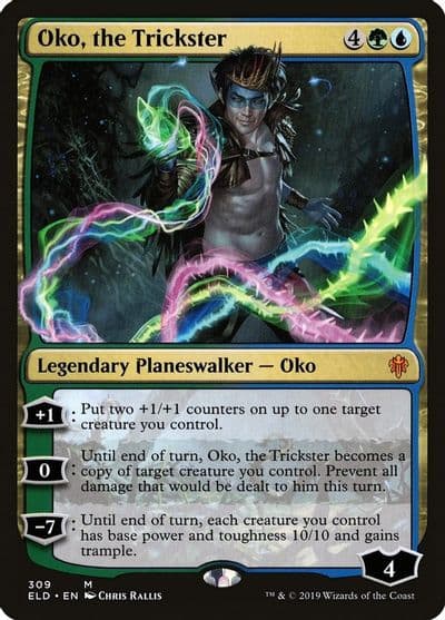 Oko the Trickster Throne of Eldraine Magic card