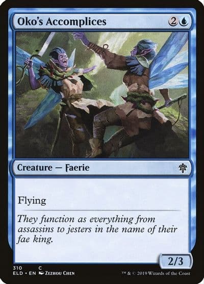 Okos Accomplices Throne of Eldraine Magic card