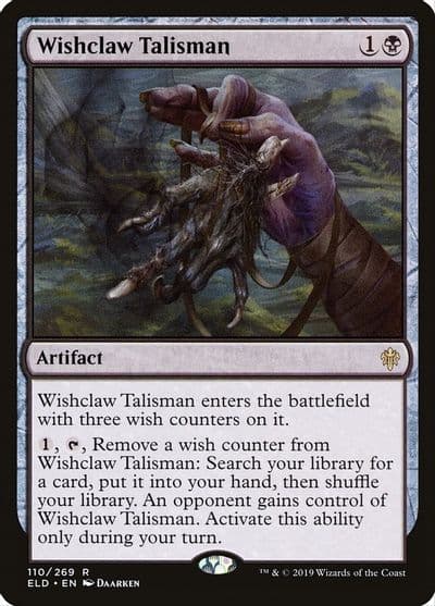 Wishclaw Talisman Throne of Eldraine Magic card